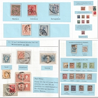 Austrian Empire, Austria-Hungary, Czechoslovakia, Stock of Stamps (Readable Postmarks)