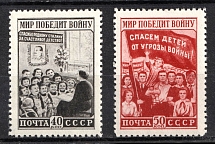 1950 'For Peace', Soviet Union USSR (Full Set, MNH)