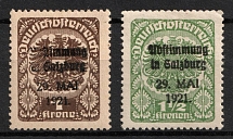 1921 Salzburg, Austria, First Republic, Local Provisional Issue