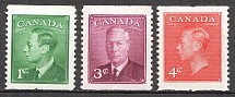 1949-51 Canada British Empire Booklet Stamps Perf. 12