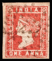 1854 1a  East India, British Colonies (SG 14, Canceled, CV $120)