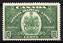 1938-39 10c Canada, Special Delivery Stamp (SG S9, CV $35, MNH)