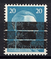 1945 20pf Barsinghausen (Deister), Germany Local Post (Mi.7 II, Unofficial Issue, Signed, Rare, CV $260, MNH)