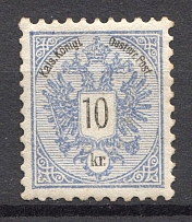 1883 Austria 10 Kr (CV $150, MNH)