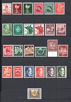 1942-44 Germany Third Reich (2 Scans, Full Sets)