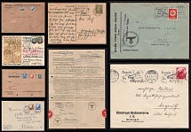 1929-40 Weimar Republic, Third Reich, Germany, Collection of Airmail Covers and Postcards with Commemorative Postmarks