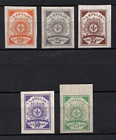 1919 Latvia (Imperforate, Signed, CV $50)