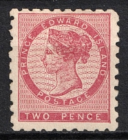 1861 2p Prince Edward Island, Canada (Certificate)