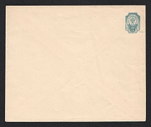 1889-90 10k Seventeenth issue Postal Stationery Cover Mint (Zagorsky SC42А, CV $20)