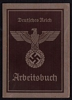 1938 Workbook, Third Reich, Nazi Germany
