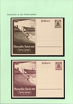 1936 Summer Olympics (Olympiad) in Berlin, Third Reich, Propaganda Postcards
