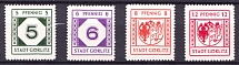 1945 Gorlitz, Germany Local Post (Mi. 9 - 12, Full Set, CV $20, MNH)
