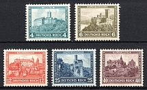 1932 Weimar Republic, Germany (Mi. 474 - 478, Full Set, CV $70)