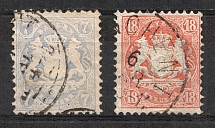 1870 Bavaria Germany (CV $30, Canceled)