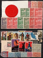 Germany, Europe & Overseas, Stock of Cinderellas, Non-Postal Stamps, Labels, Advertising, Charity, Propaganda (#247B)