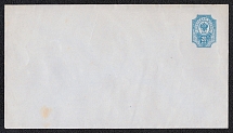 1889 20k Postal Stationery Stamped Envelope, Mint, Russian Empire, Russia (SC МК #43Б, 143 x 81 mm, 17th Issue)