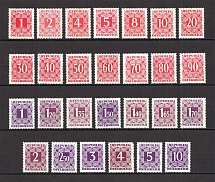 1949-57 Austria (CV $40, Full Set, MNH/MH)