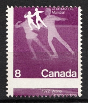 1972 Canada (Mi. 495 var, SHIFTED Perforation, Full Set, MNH)