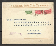 1915 Austria censorship cover to Holland