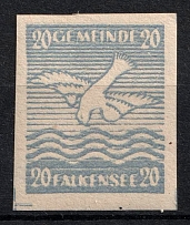 1945 20pf Falkensee, Germany Local Post (Mi. 5 U, Unofficial Issue, CV $40, MNH)