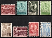 1940 Portugal (Mi. 614 - 621, Full Set, CV $70)