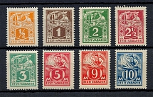 1922-24 Estonia (Full Set, CV $60, MNH)