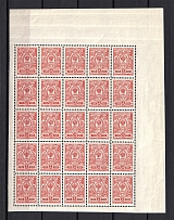 1908-17 3k Russian Empire (Block, MNH)