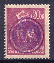 1945 6pf on 20pf Fredersdorf (Berlin), Germany Local Post (Mi. F 241, CV $490, MNH)