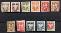 1919 Poland (Mi. 54 - 64, Full Set, CV $40)