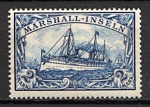 1901 Marshall Islands German Colony 2 M
