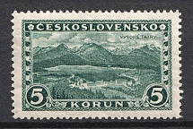 1926-27 5kc Czechoslovakia (Mi. 256, CV $60)