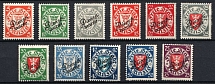 1924 Danzig, Germany, Official Stamps (Mi. 41 - 51, Full Set, CV $220)