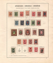 1919-20 Armenia, Small Group Stock of Civil War Period