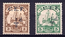 1905-1919 British Occupation oа Cameroon, Kaiser’s Yacht, C. E. F., German Colonies, Germany
