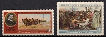 1956 25th Anniversary of the Death of Repin, Soviet Union, USSR, Russia (Full Set)