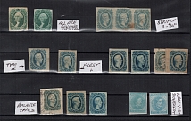 1862-64 USA, General Issued (Variety of Color)