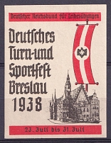 1938 Gymnastics and Athletic Festival in Breslau, Propaganda, Germany