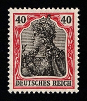 1905 40pf German Empire, Germany (Mi. 90 I, Signed, CV $260, MNH)