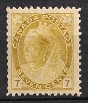 1898-1902 7c Canada (SG 160, CV $100)
