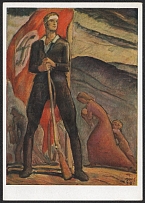 'Sudeten Deutscher Freiheitskampfer' Third Reich, German Propaganda, Germany, Postcard