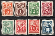1922-24  Estonia (Perforated, Full Set, CV $60)