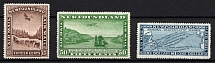 1931 Newfoundland, Canada, Air Post Stamps (Sc. C9 - C11, Full Set, CV $140)