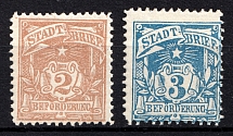 1896 Metz Courier Post, Germany (Full Set, CV $40)