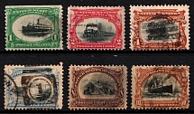 1901 United States (Sc. 294 - 299,  Full Set, Canceled, CV $120)