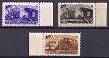 1948 Five-Year Plan in Four Years Heavy Machinery, Soviet Union USSR (Full Set, MNH)