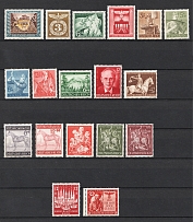 1943 Third Reich, Germany (Full Sets, CV $30, MNH)