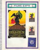 1927 International Exhibition-Fair, Fiume, Italy, Stock of Cinderellas, Non-Postal Stamps, Labels, Advertising, Charity, Propaganda, Postcard (#681)