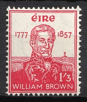 1957 1'3sc'pg Republic of Ireland (Mi. 133, CV $70)