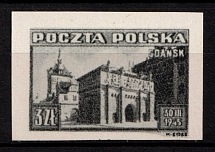 1945 3zl Republic of Poland (Proof, Essay of Fi. 379)