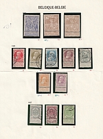 1896-1907 Belgium (Mi. 64 -66, 71 - 80, Full Sets)